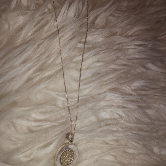 Vintage Pearl white and silver necklace - Picture 2 of 12